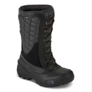 The North Face Thermoball Shellista Boot Black Girls Sz 4